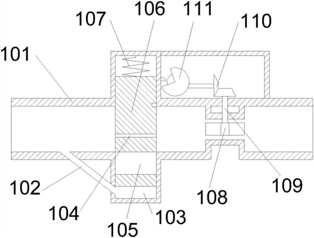 Cut-off device for pipeline