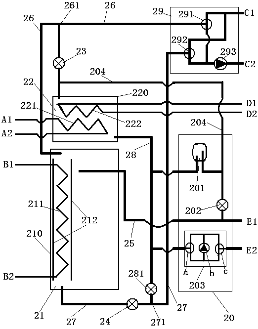 Multi-functional efficient air conditioning system