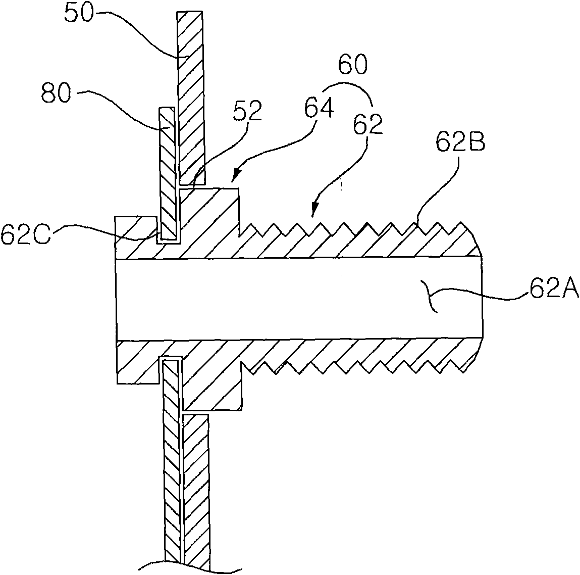 Outdoor machine of air conditioner