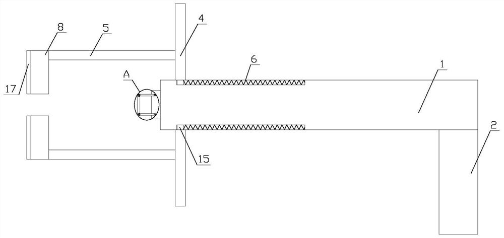 Drilling equipment with good stability for cylindrical wood