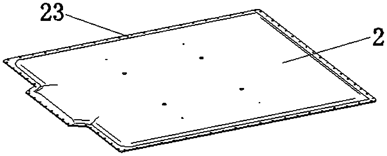 Composite material battery box