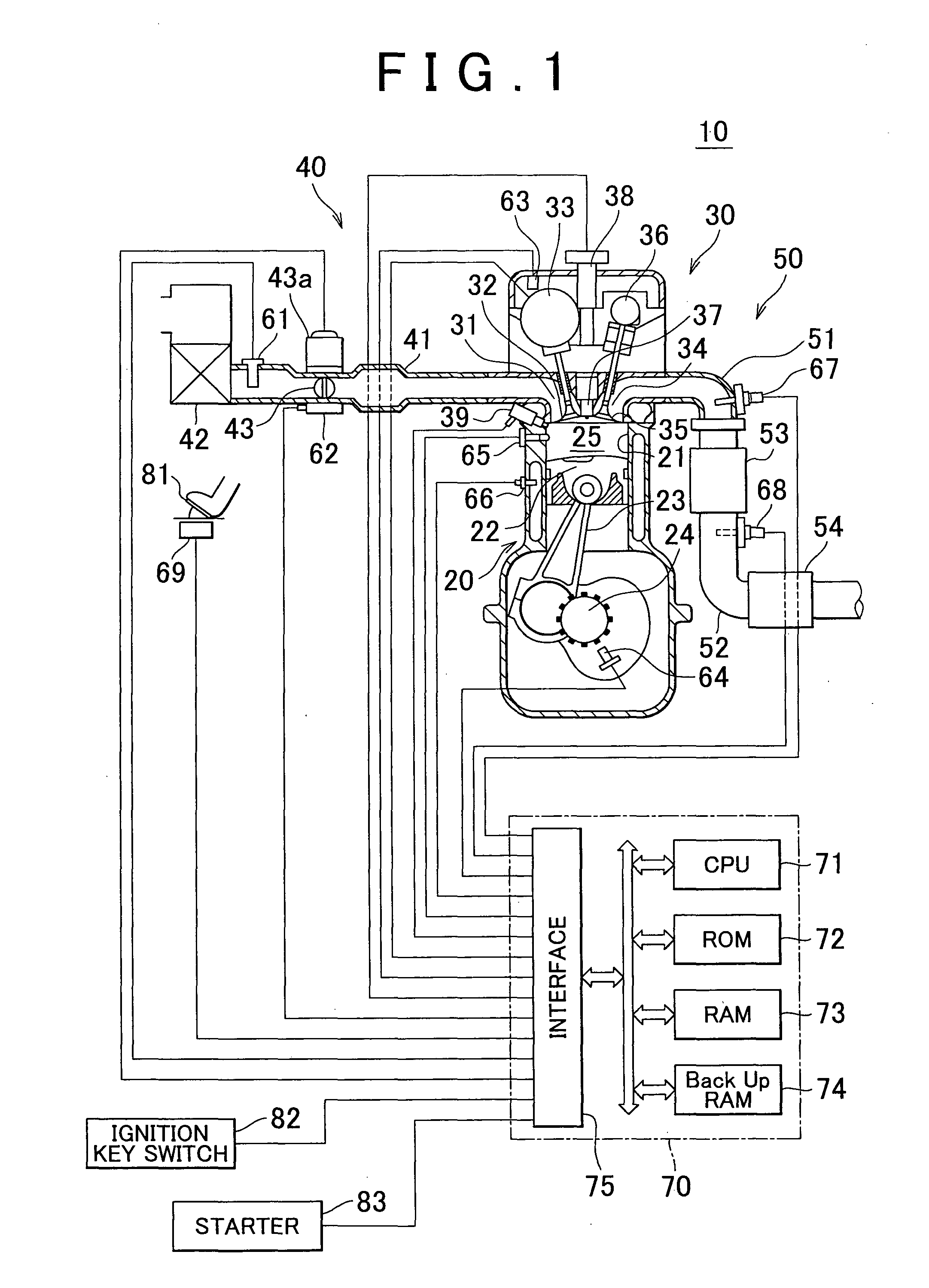 Control apparatus and control method for internal combustion engine