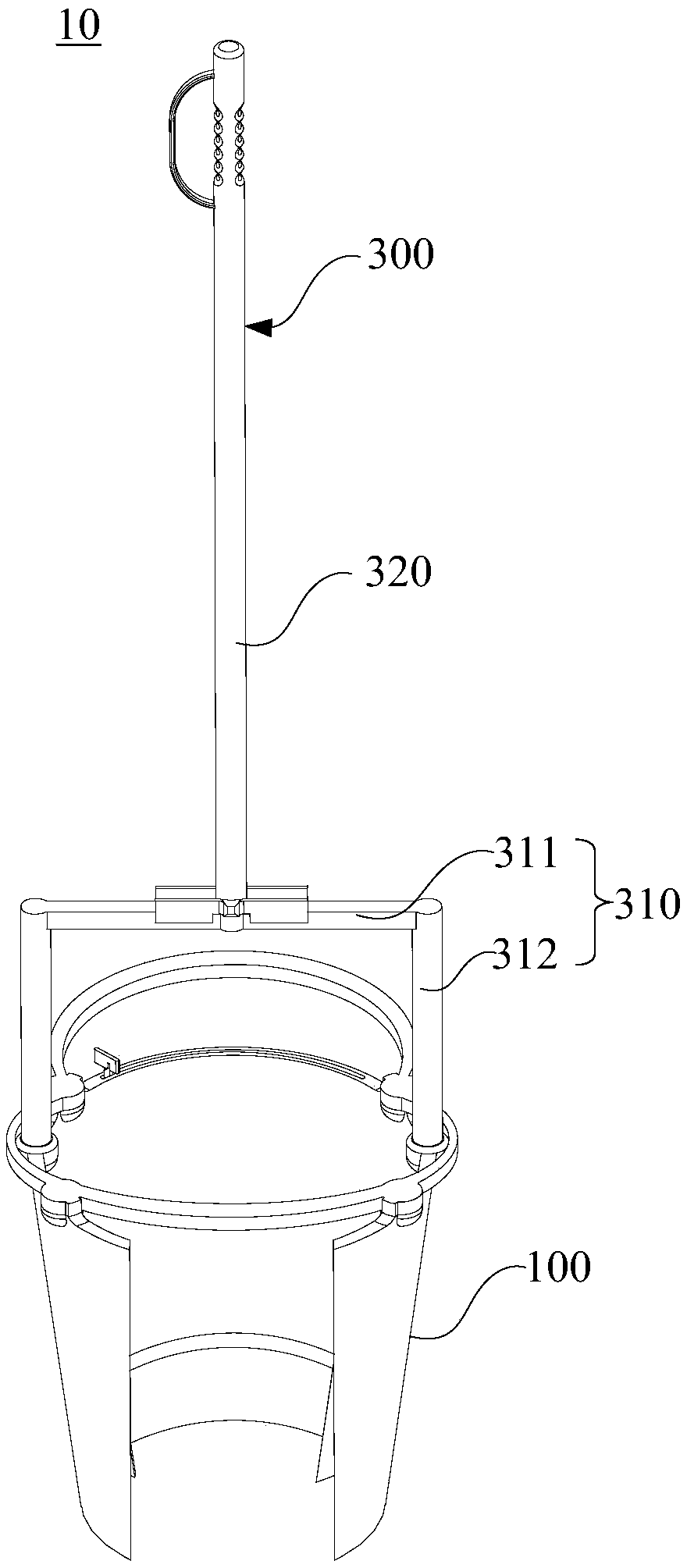 Tree planting device