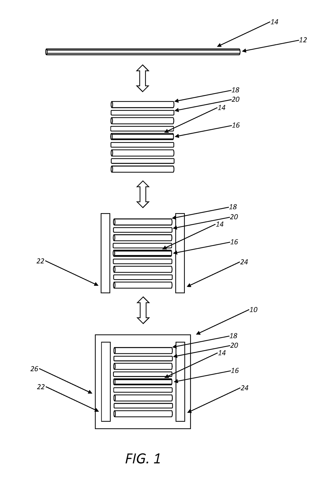 Scintillator based fiber optic plate for neutron imaging applications and the like