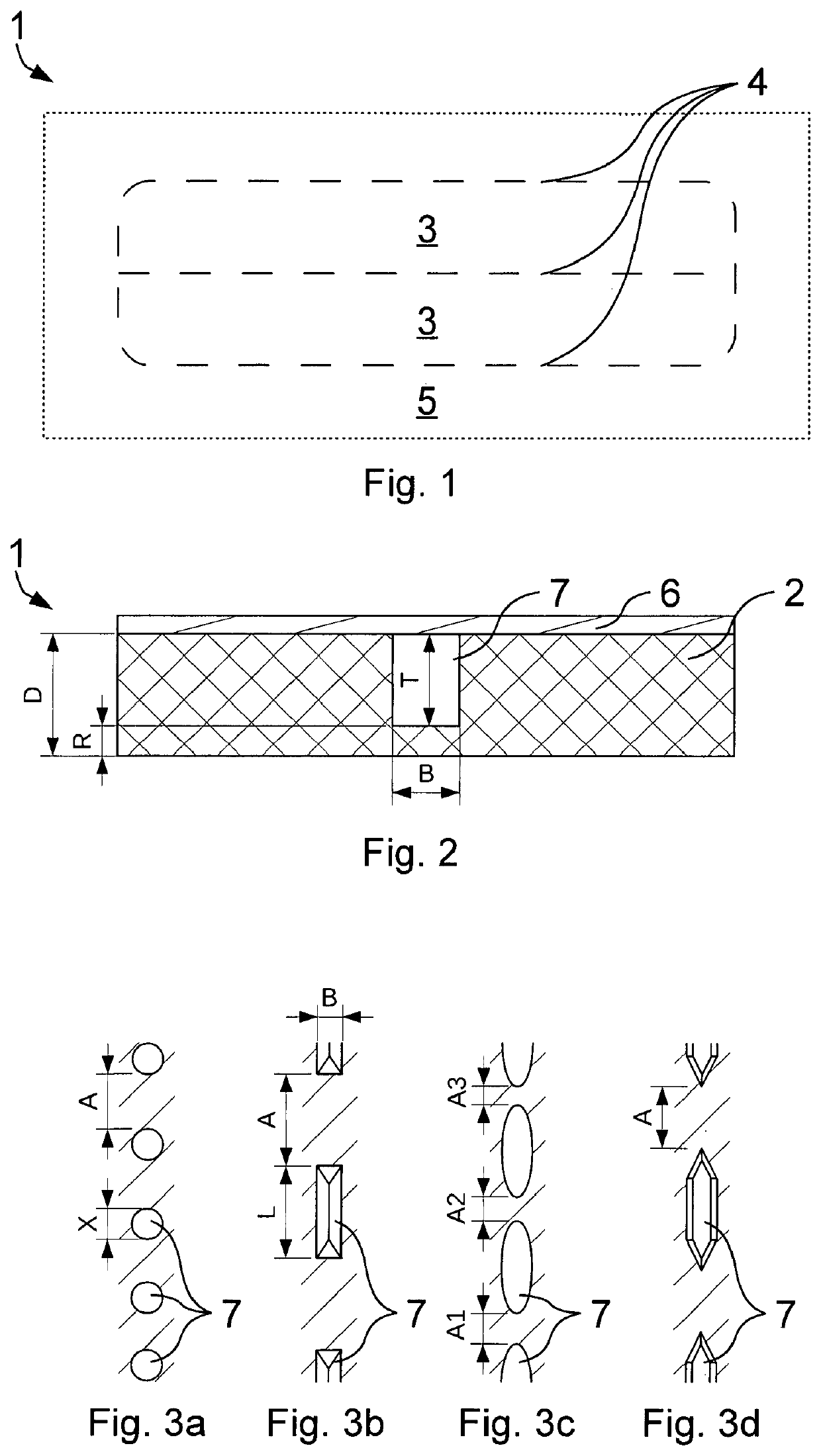 Lining Element, and Process for Manufacturing a Lining Element