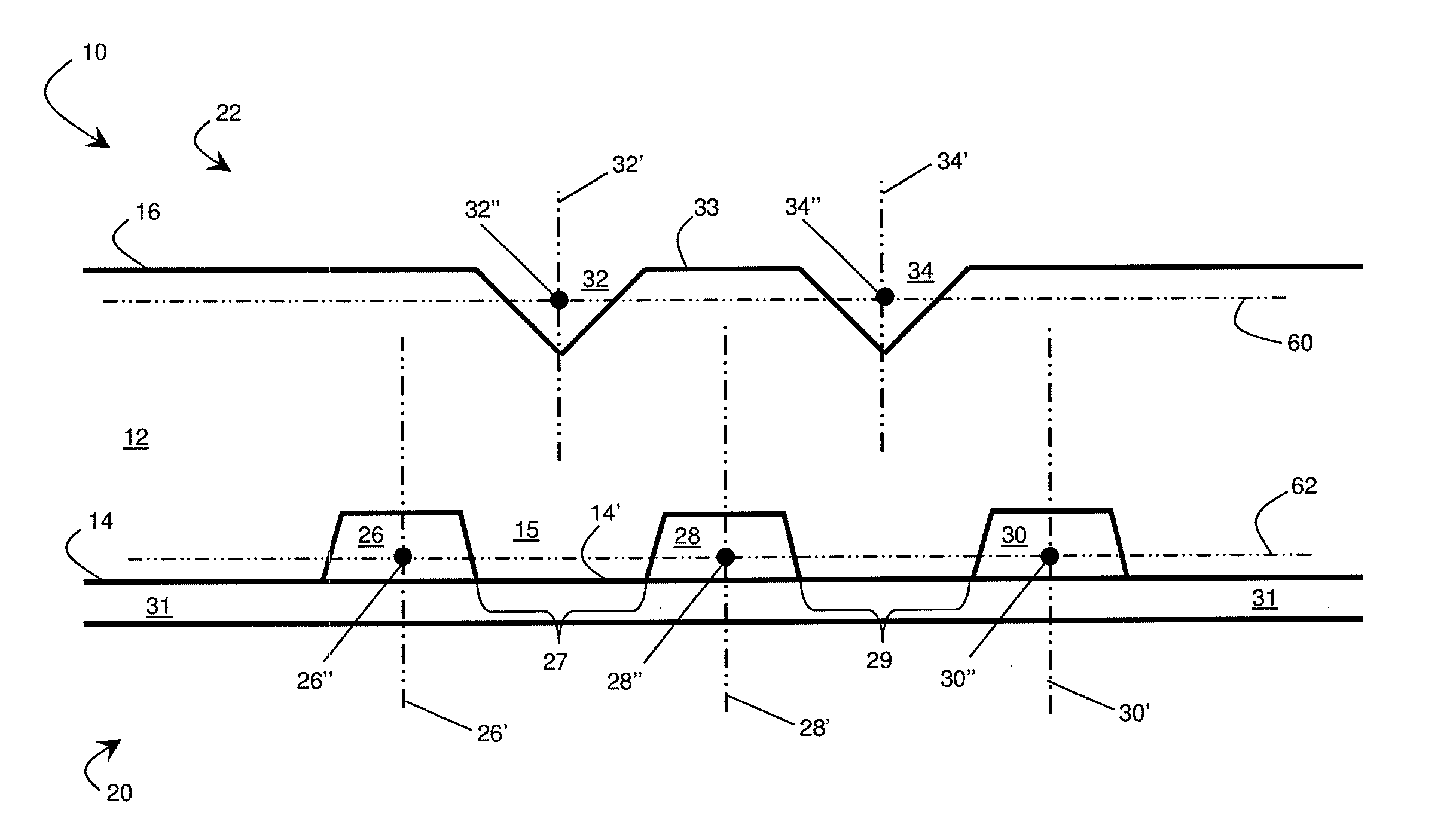 Structures for controlling light interaction with microfluidic devices