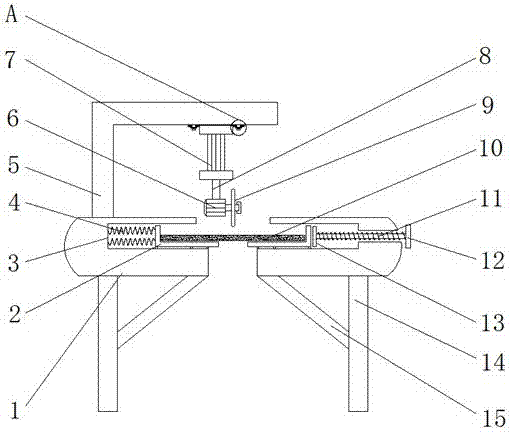 Heat-preservation material cutting machine capable of adjusting distance