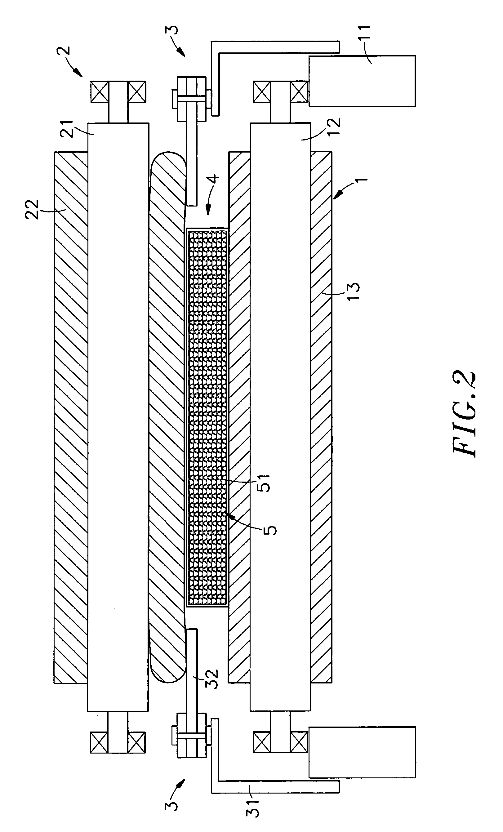 Sheet material conveyer system with tension support means