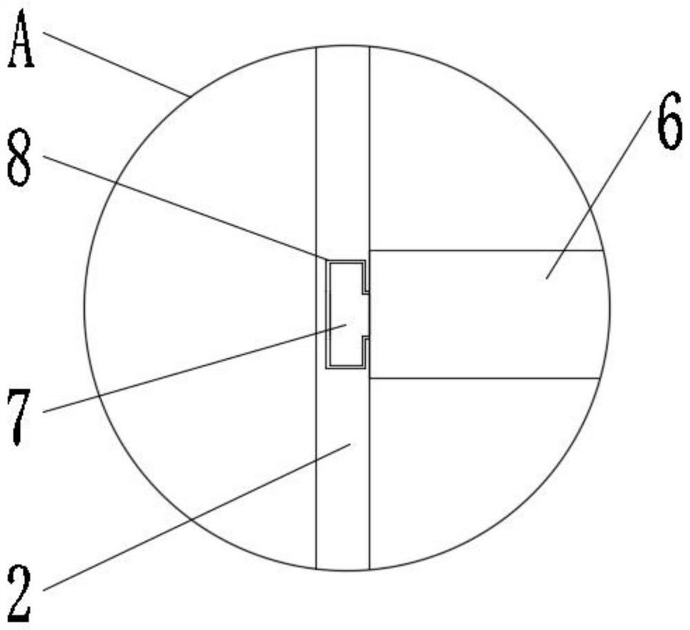 Wear-resistant feeding hole of hoist