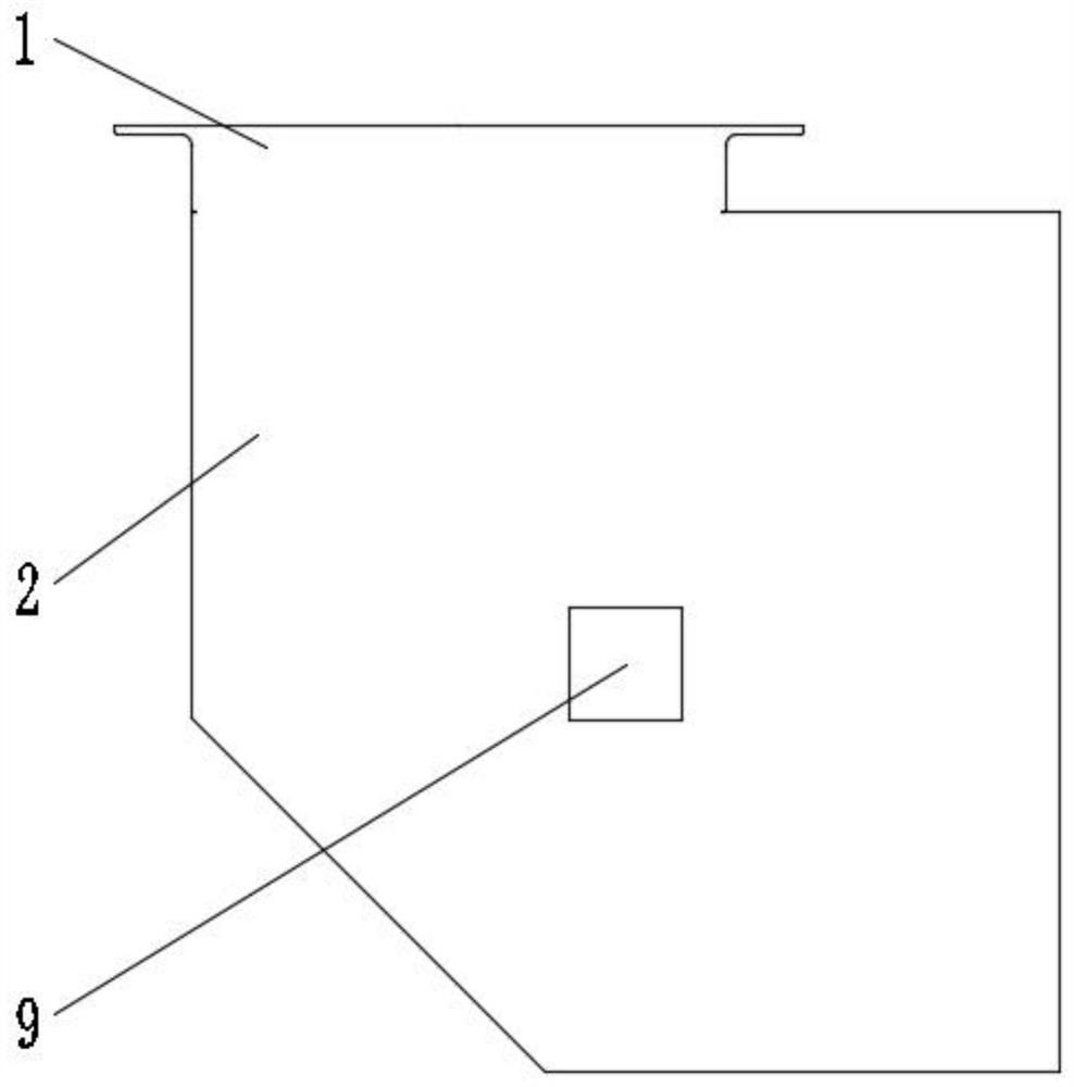 Wear-resistant feeding hole of hoist