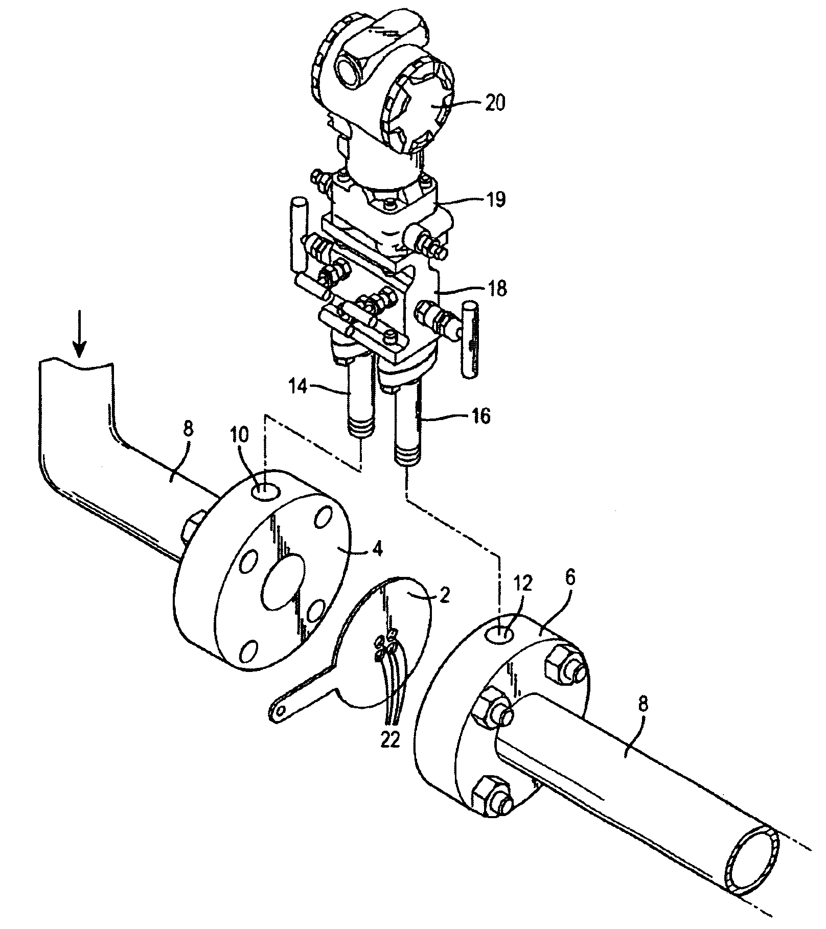 Averaging orifice primary flow element