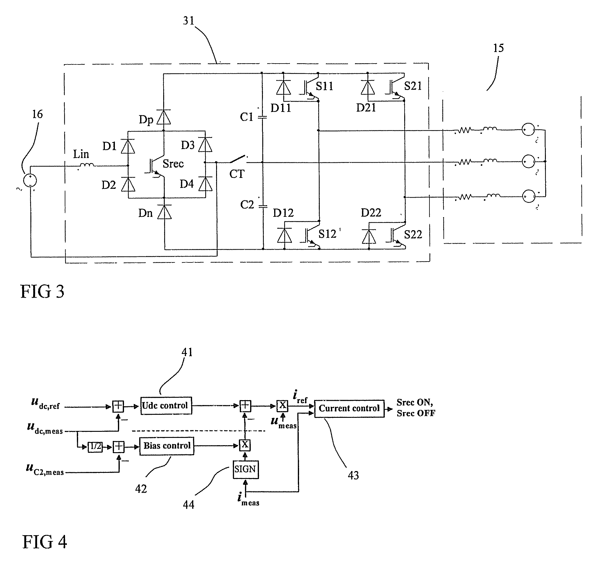 Single-phase to three-phase converter