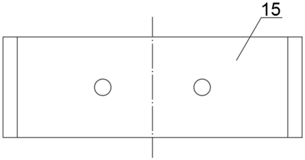 Vibration table for spheroidal graphite cast iron casting molding