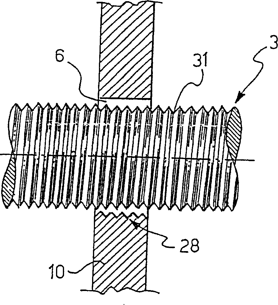 Nail and screw fixation system for improving the fixation of proximal fractures of the humerus