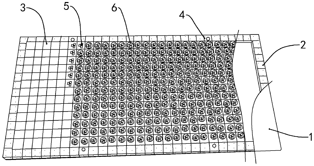 Method for manufacturing three-color LED lamp bead