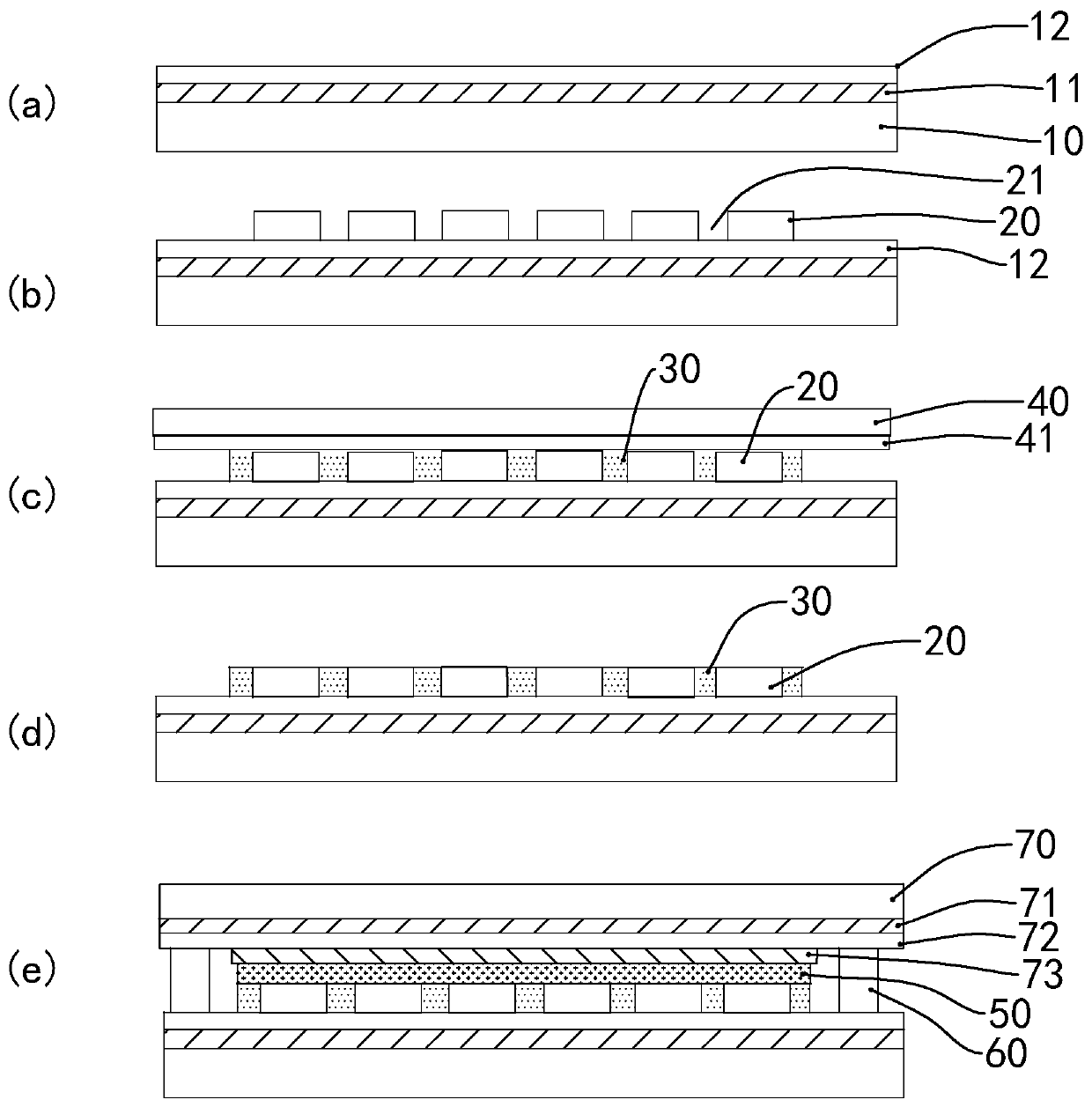 Method for manufacturing three-color LED lamp bead