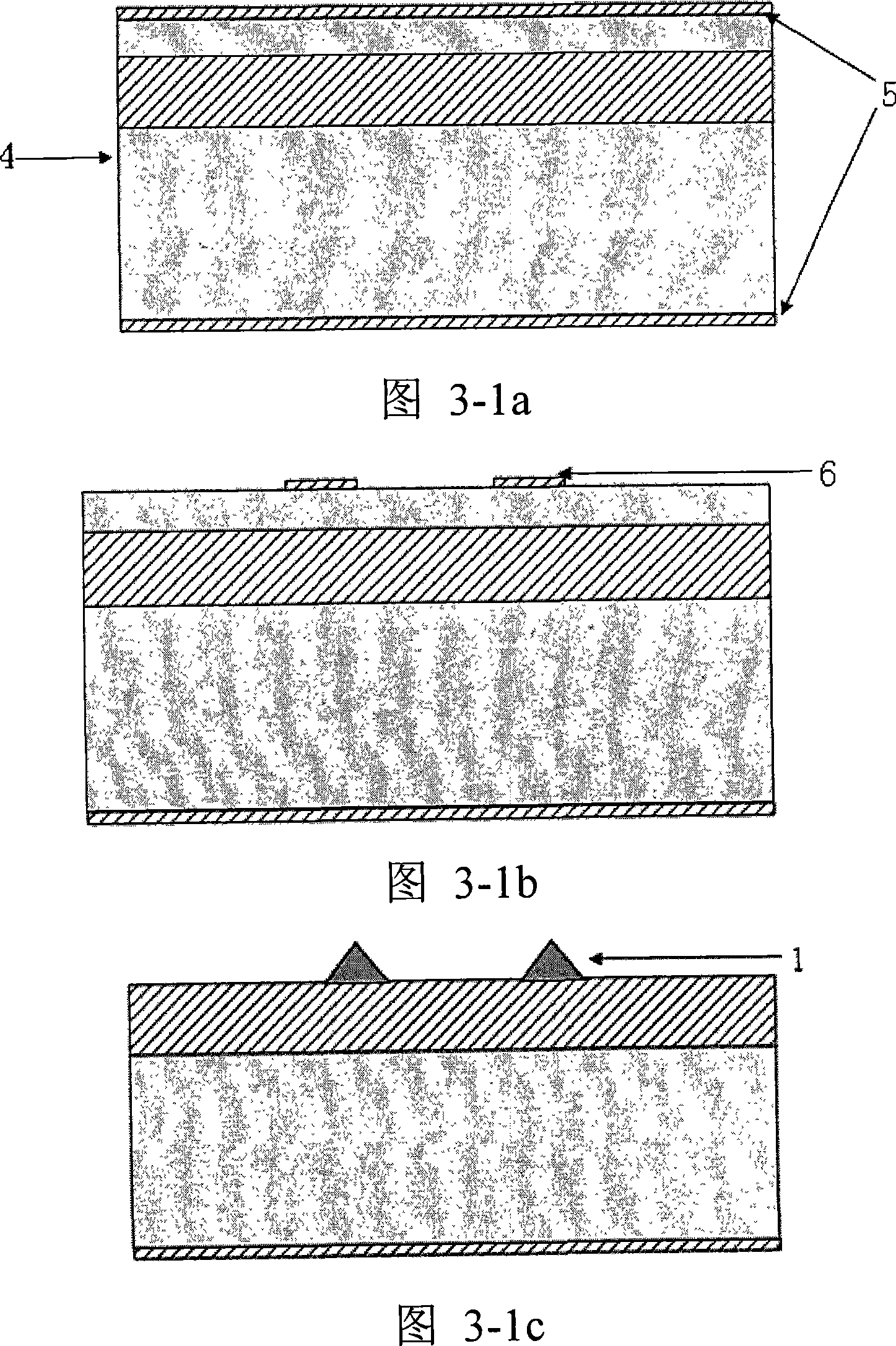 Micro-tip array device and its production method