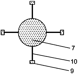 Pipeline composite dredging dust removal device and dredging dust removal method using same