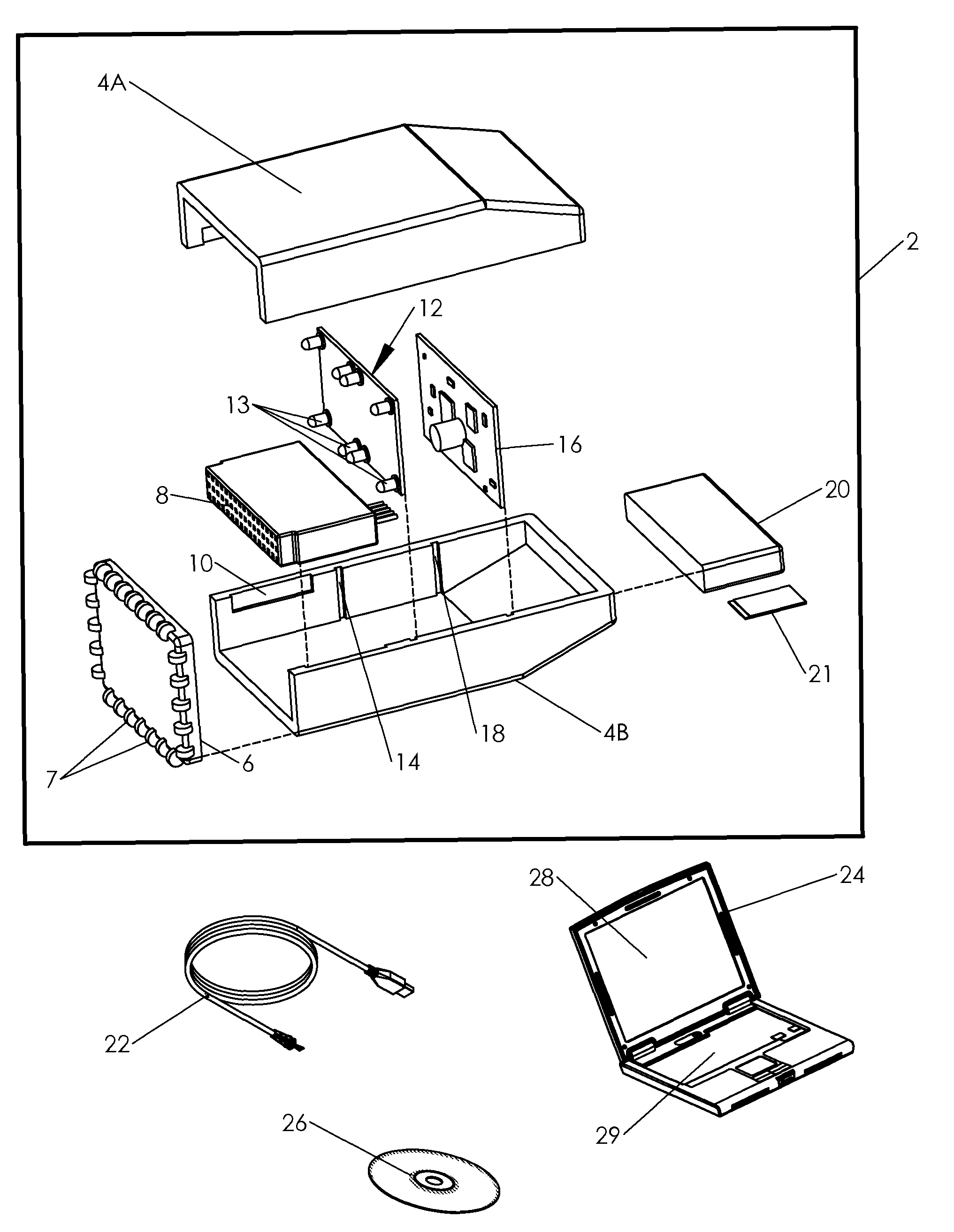 System and method for providing simulated images through cosmetic monitoring