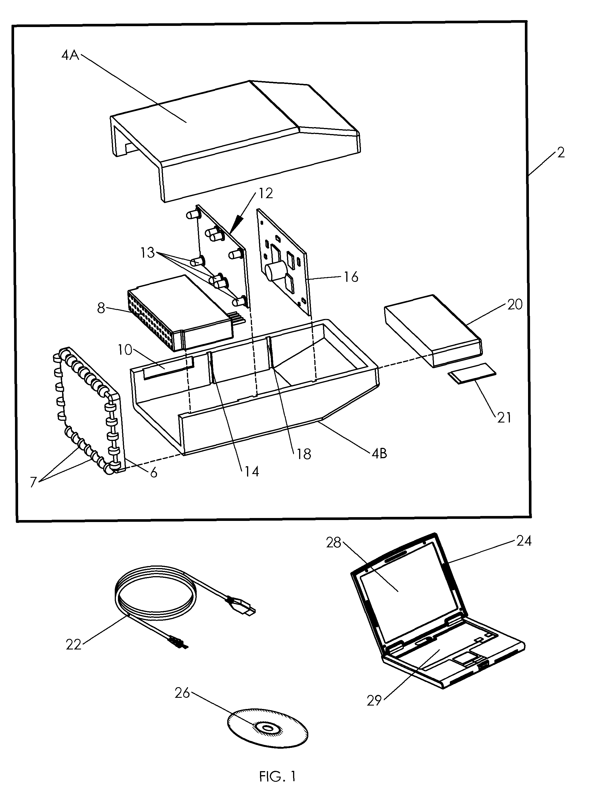 System and method for providing simulated images through cosmetic monitoring