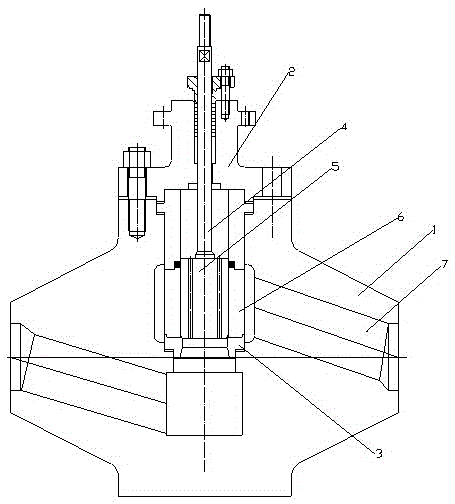 Novel anti-scouring adjusting valve