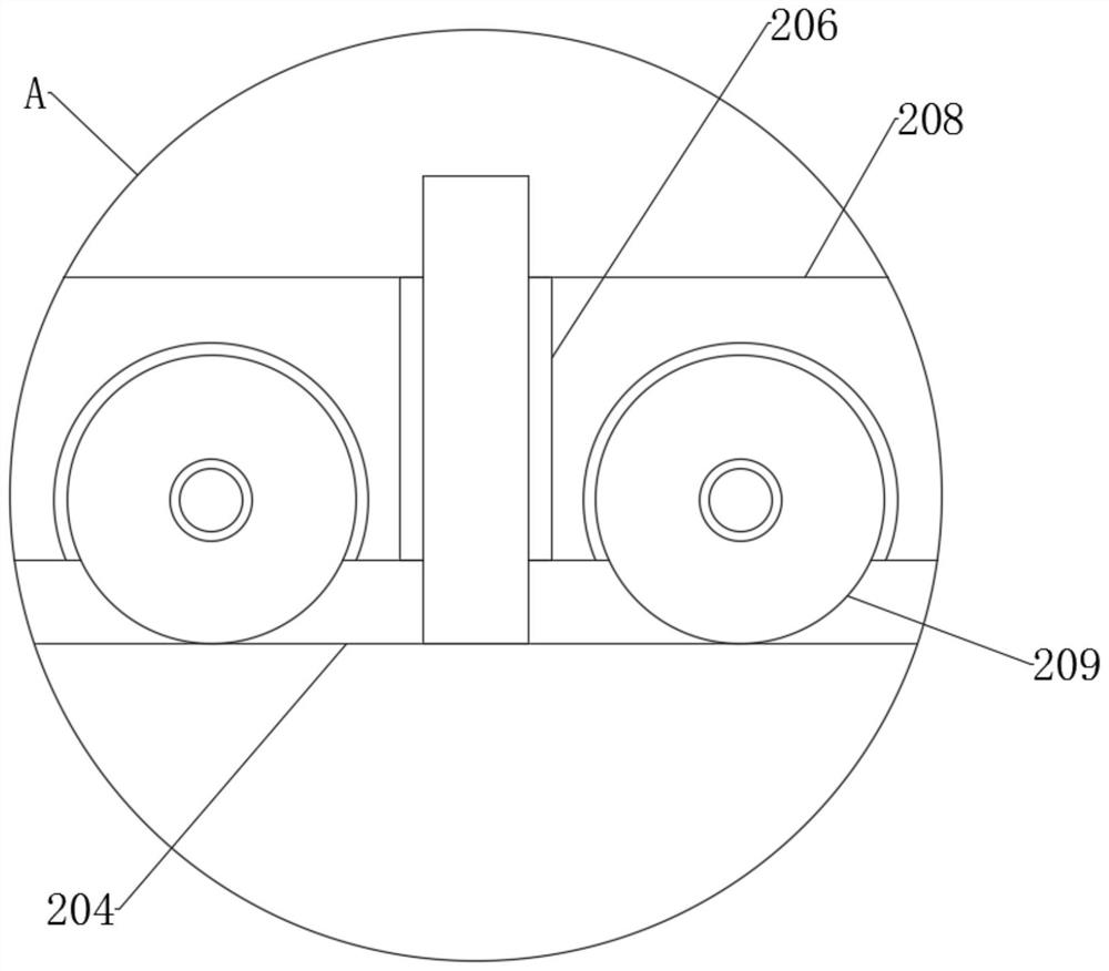 A thin-walled pier construction device with small spacing separation