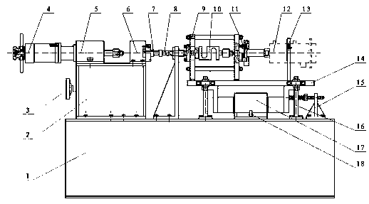 Rocket engine micro-force measuring device