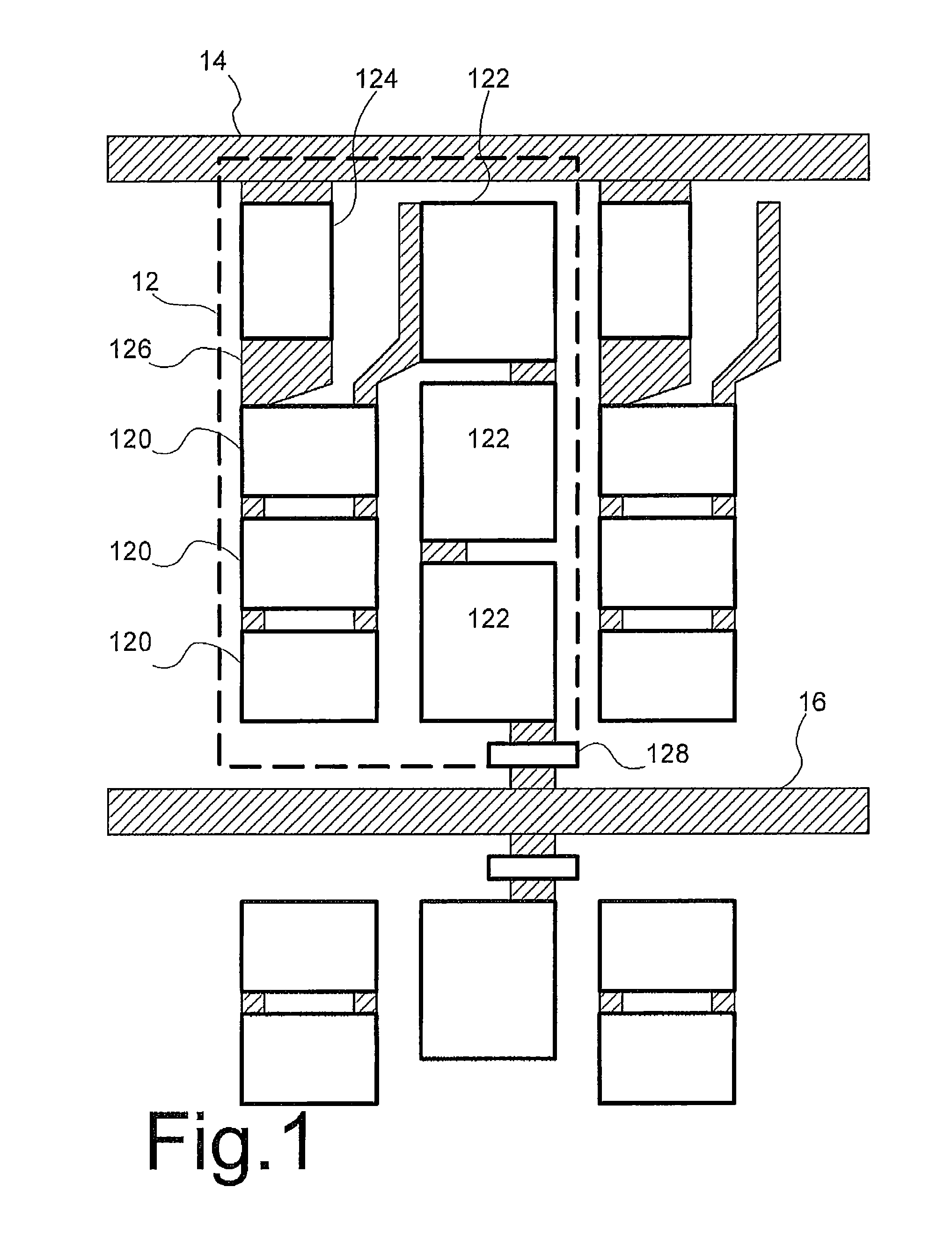 Intrinsically safe display device with an array of LEDs