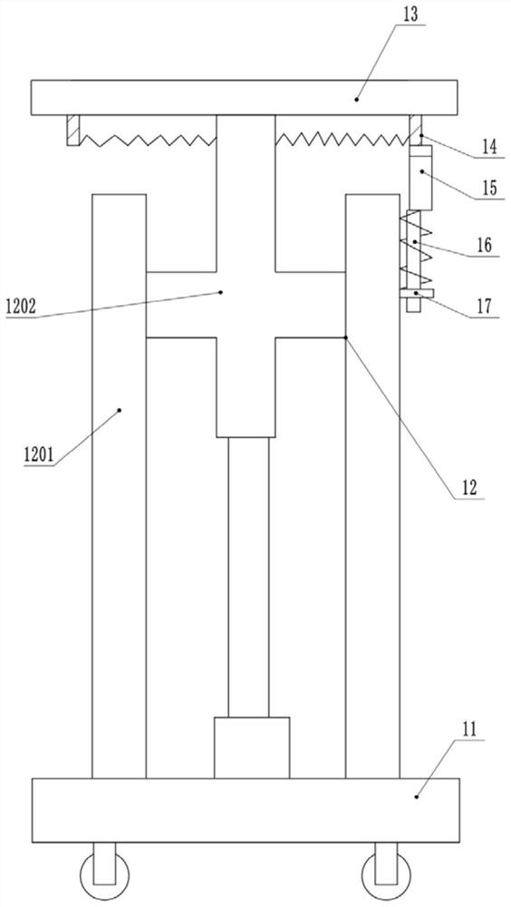 Treatment teaching aid for simulating pleural effusion puncture