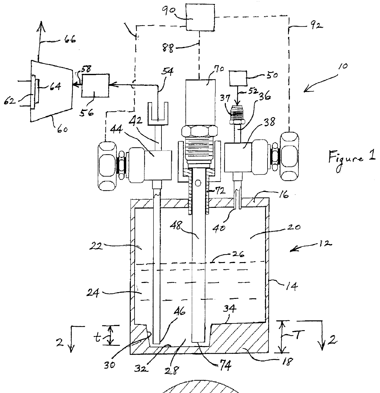 Reagent supply vessel for chemical vapor deposition