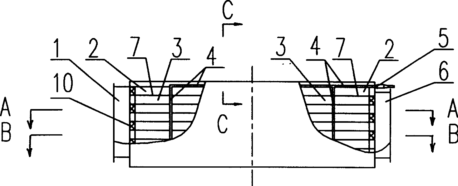 Fresh air heat recovery method and equipment