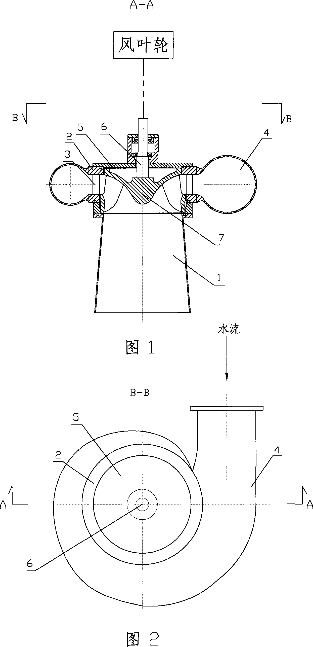 Hydraulically-driven fan for cooling tower