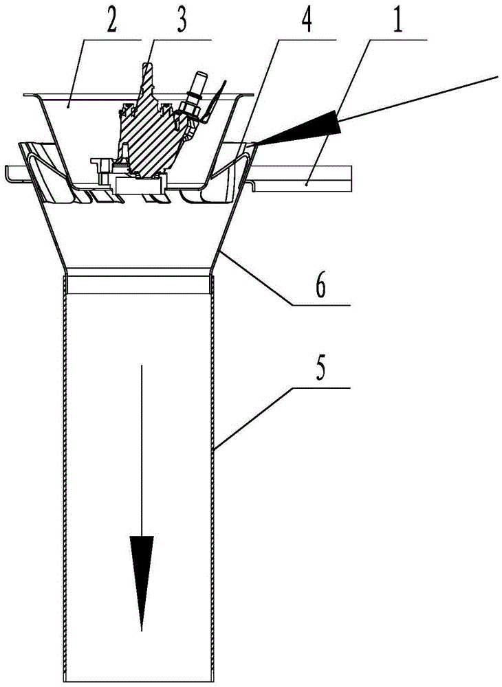 Mixer integrated type spraying unit