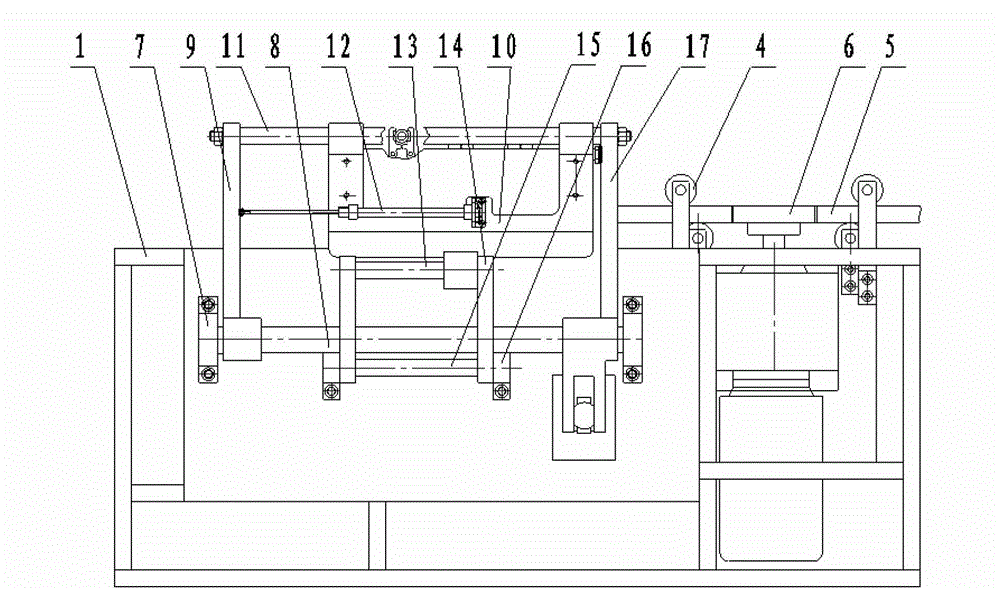 Automatic tube drawing device of doffer