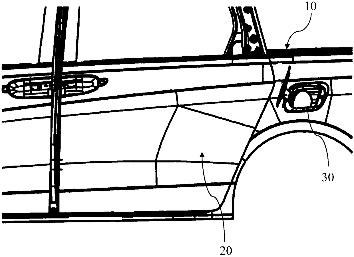 Vehicle body and vehicle body control method