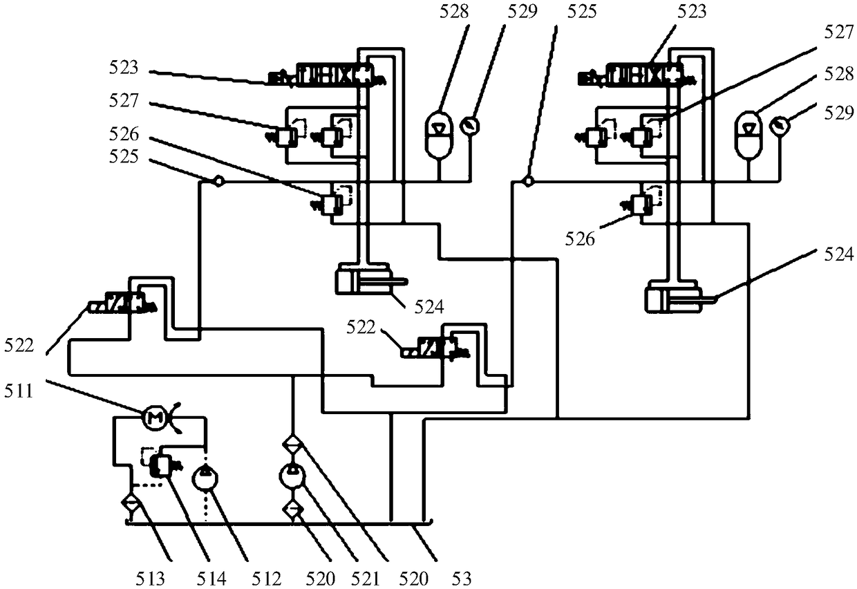 Multi-joint marshaling vehicle