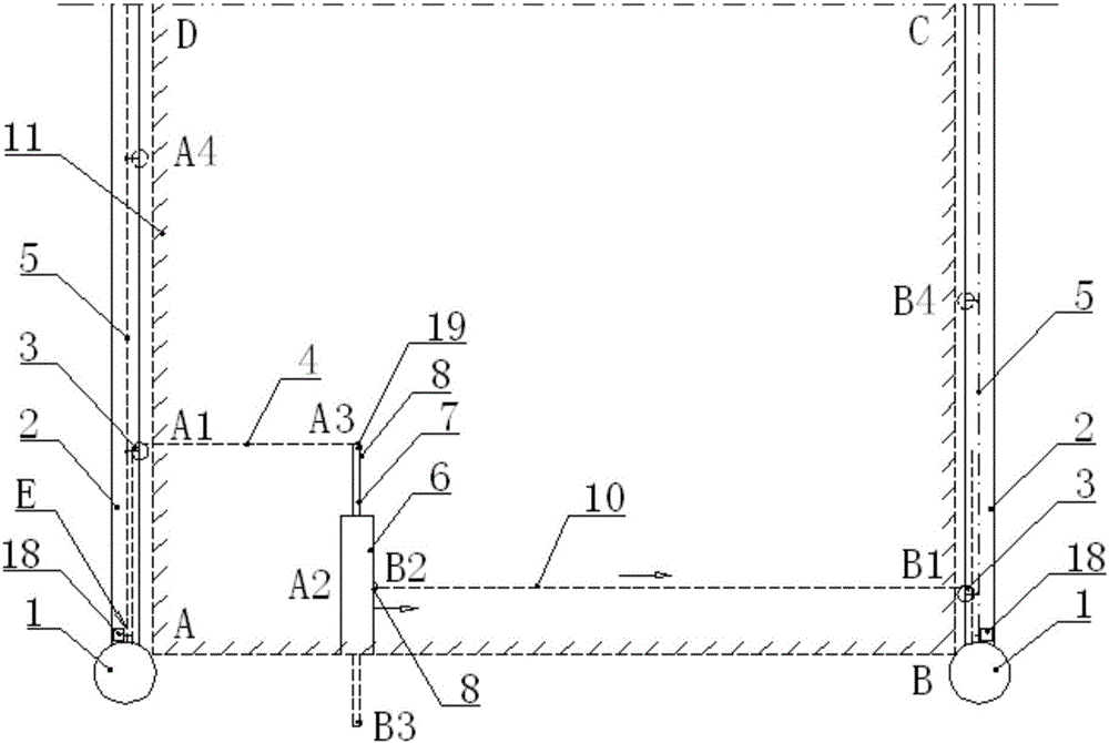 Electric drawing type field tillage method and system