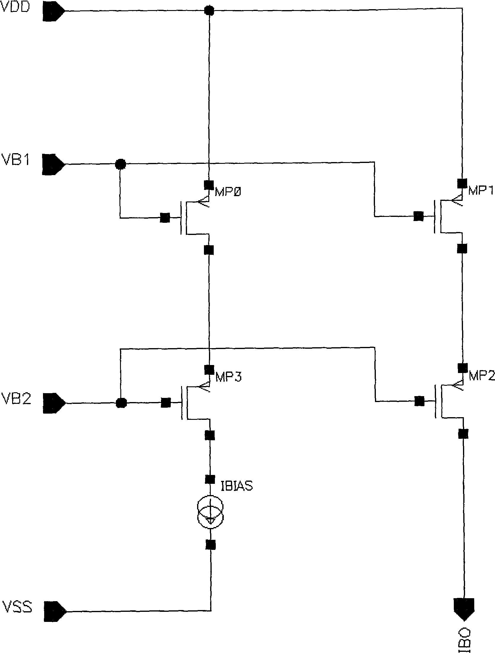 Current mirror circuit with feedback regulation and method thereof