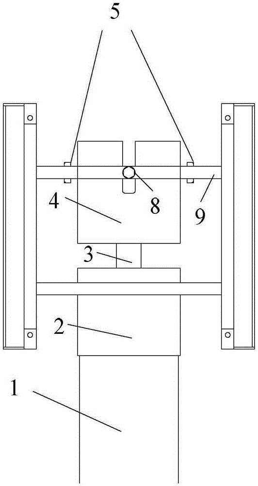 Sensor support device