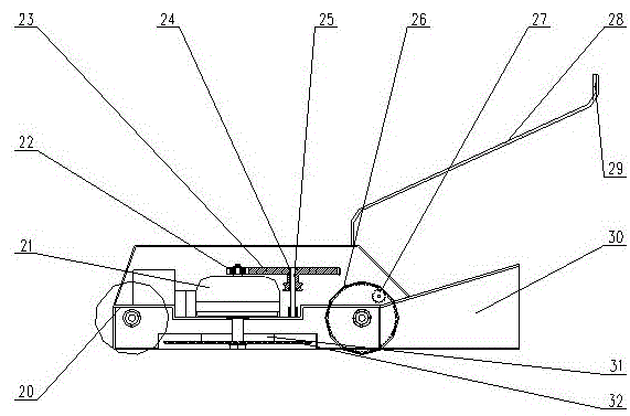 People-assisted electric mower capable of feeding back electric power