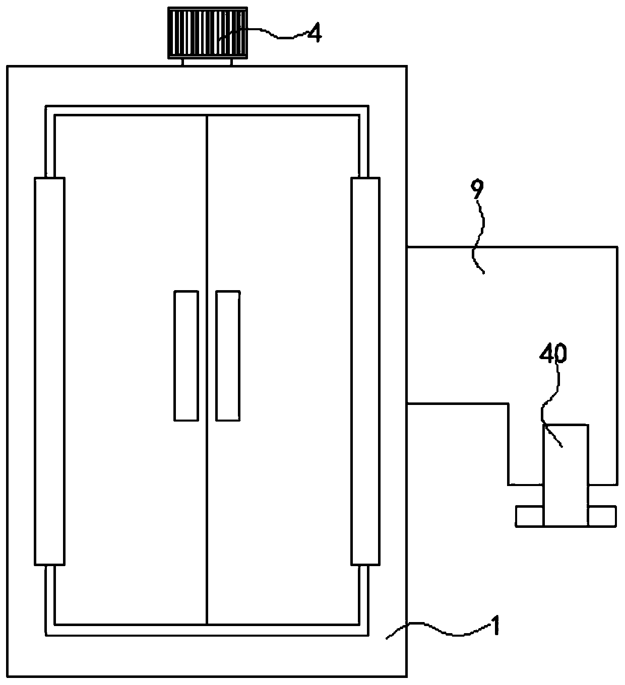 Disassembly-convenient winding device for sewing cotton thread production