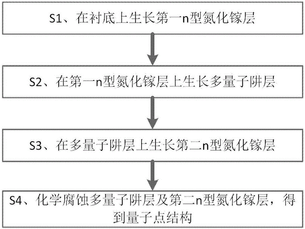 III-family nitride biological probe and preparation method thereof