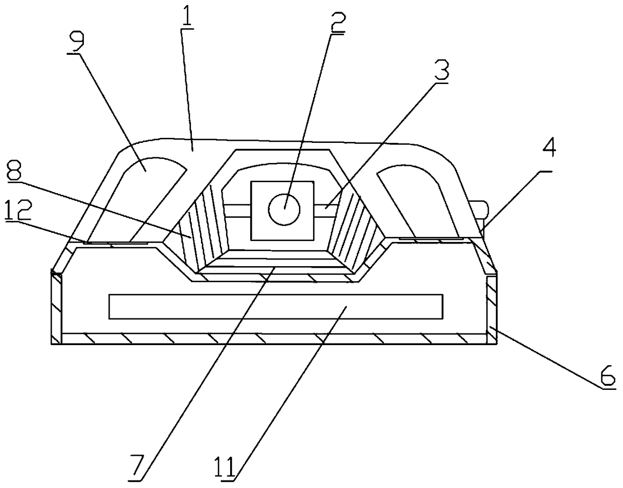 A camera device for vehicle driving image acquisition