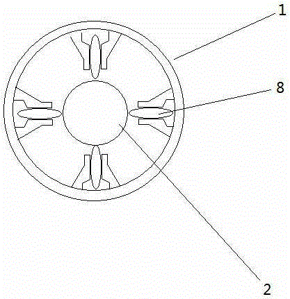 Manual lake water wave power generation equipment