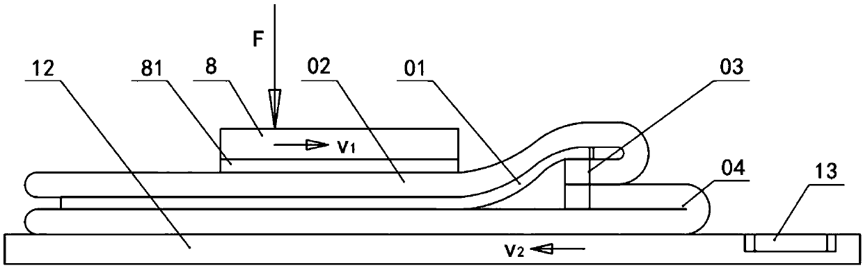 Sewing machine and double-layered cloth aligning device thereof