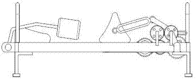 Automatic intermittent traction device for improving body microcirculation