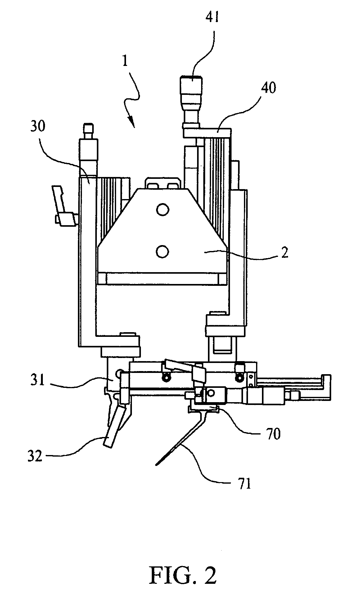 Ink residue lifting and transfer mechanism for screen printing machine