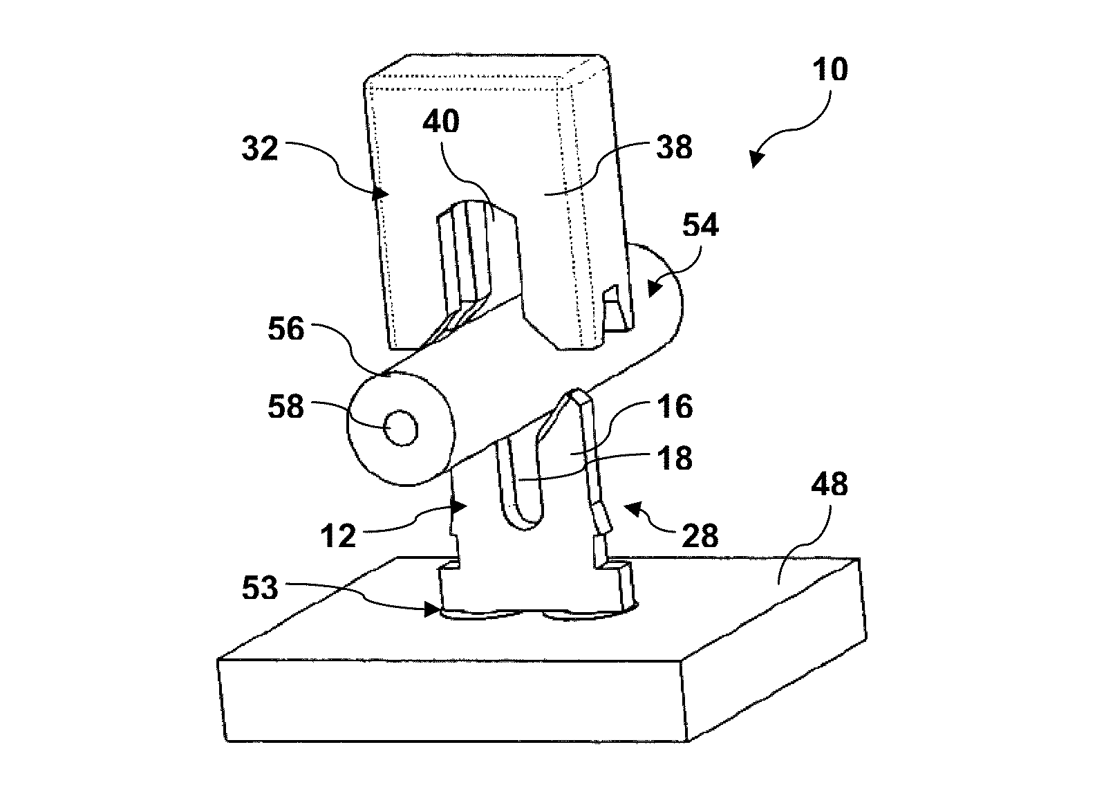 Insulation displacement connector (IDC)