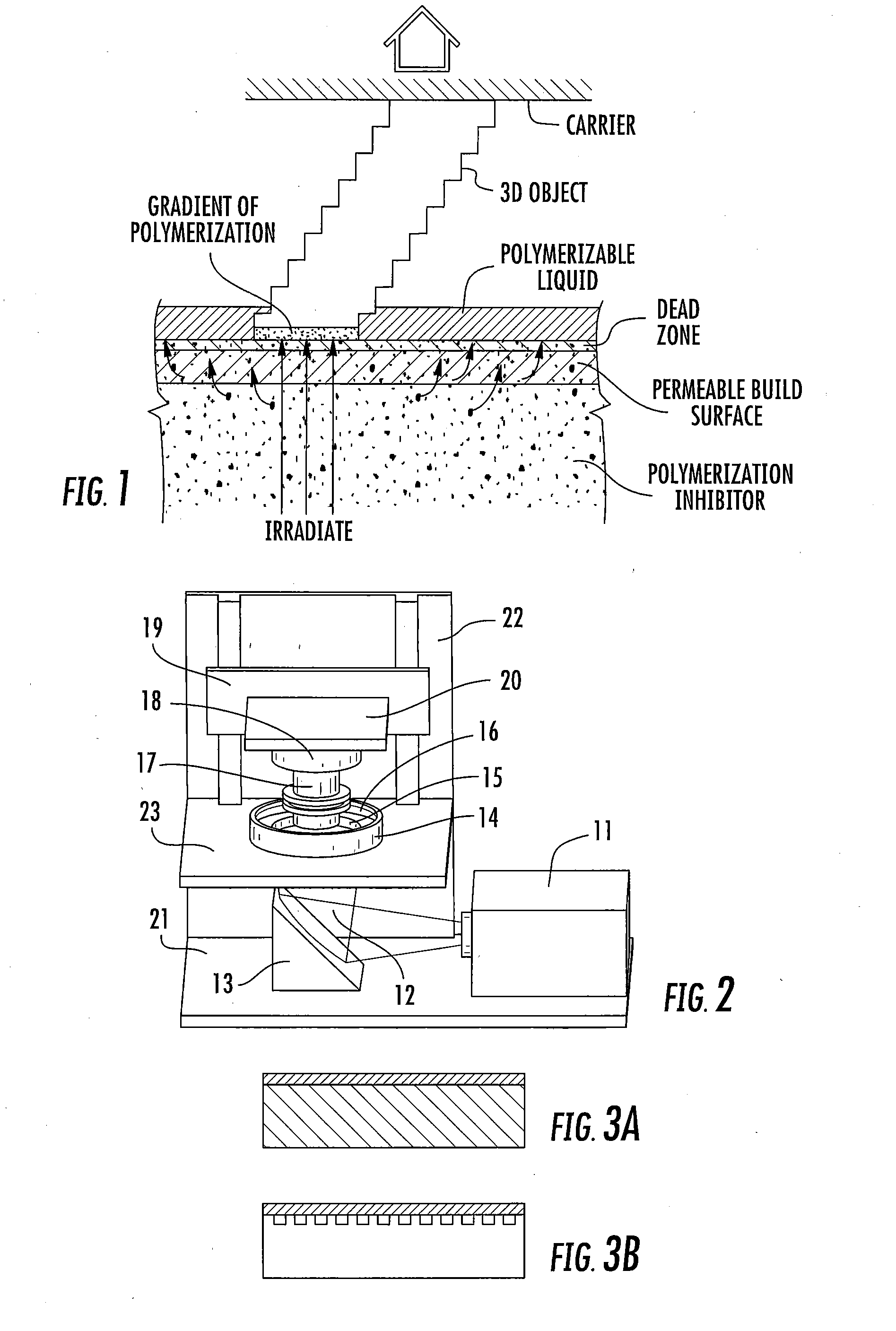 Rapid 3D continuous printing of casting molds for metals and other materials