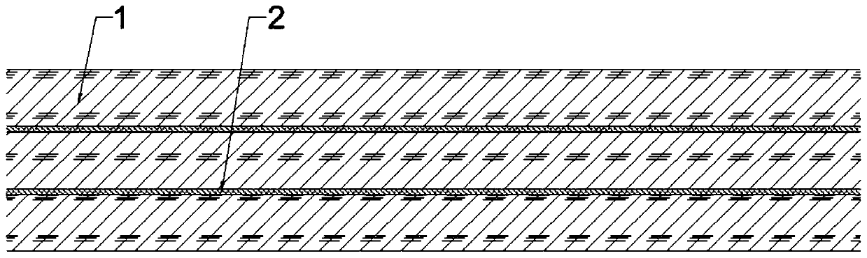 Preparation method of mica paperboard